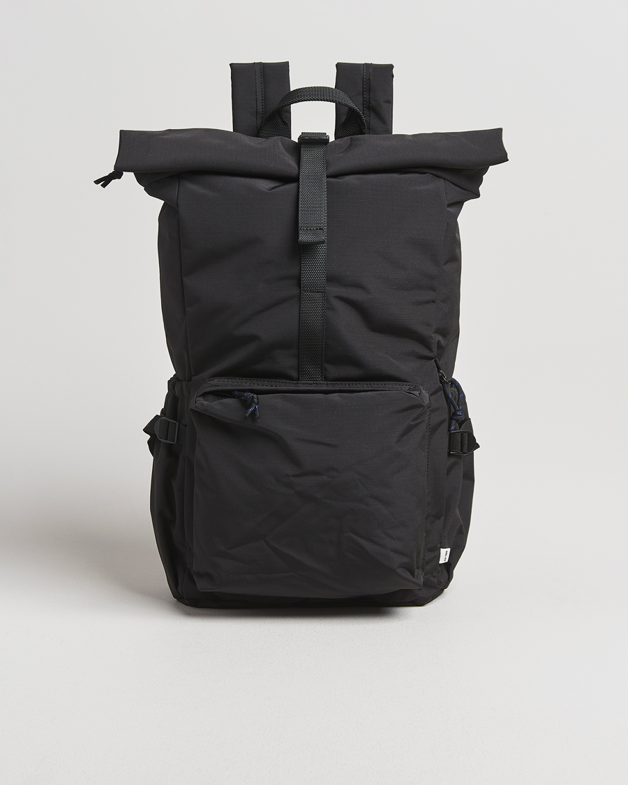 Heren | Tassen | NN07 | Nylon Ripstop Backpack Black