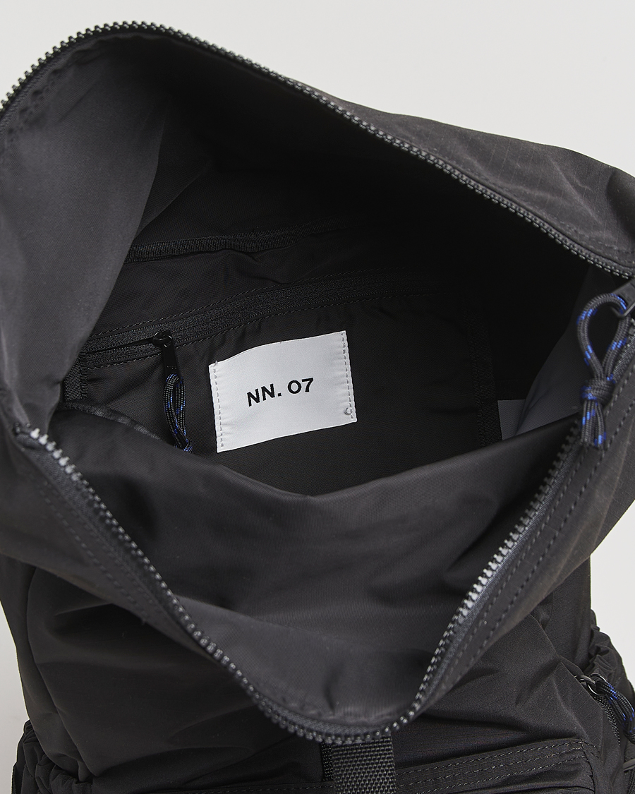 Heren | Tassen | NN07 | NN07Nylon Ripstop Rolltop BackpackBlack