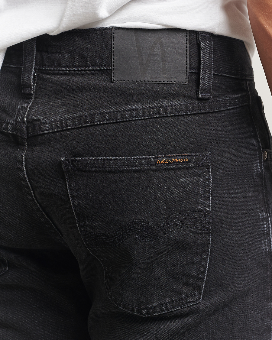Heren | Jeans | Nudie Jeans | Solid Ollie Jeans Black Force