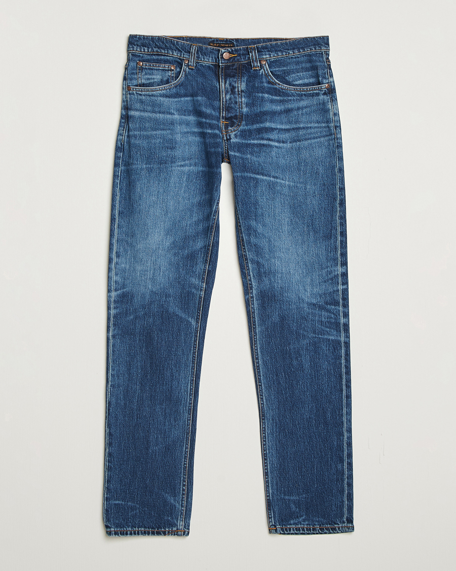 Heren | Broeken | Nudie Jeans | Solid Ollie Jeans Life Tracks