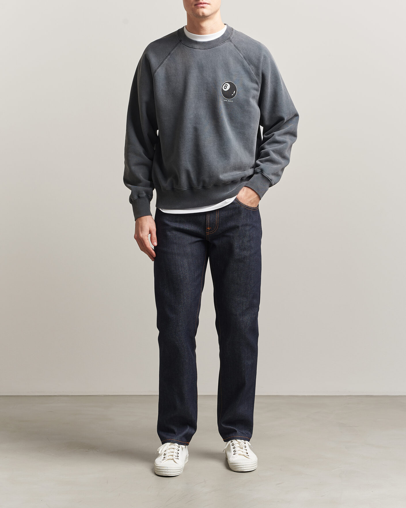 Heren | Jeans | Nudie Jeans | Gritty Jackson Jeans Dry Dusk Selvage