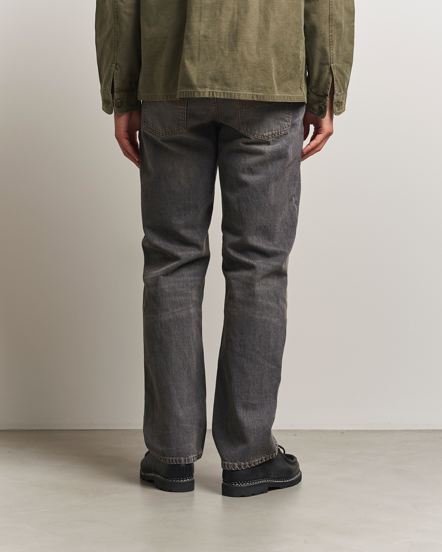 Heren | Jeans | Nudie Jeans | Rad Rufus Jeans Grey Crosshatch