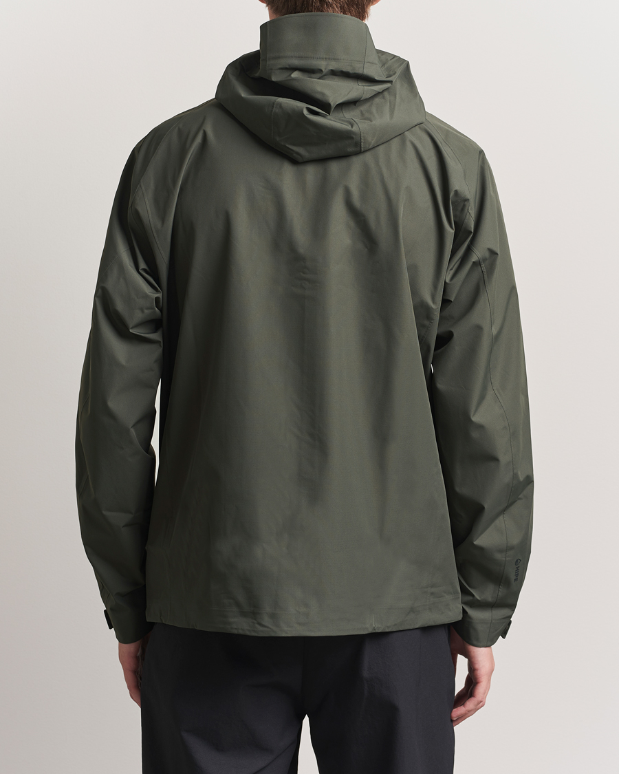Heren | Jassen | Peak Performance | Treeline Shell Hooded Jacket Olive Extreme