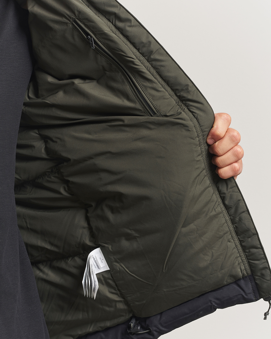 Heren | Jassen | Peak Performance | Rivel Down Hooded Jacket Olive Extreme