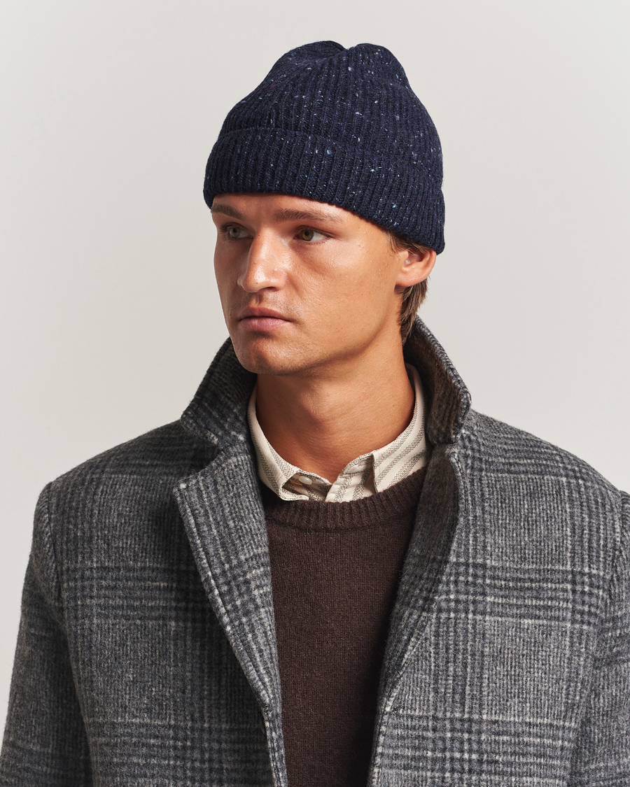 Heren | Mutsen | Samsøe Samsøe | Nataniel Donegal Beanie Salute Navy