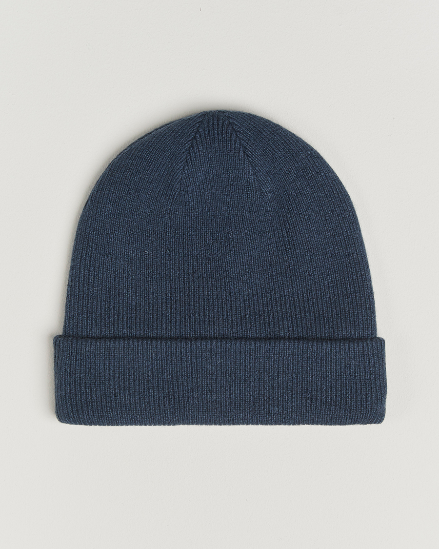Heren | Mutsen | Samsøe Samsøe | The Wool Beanie Midnight Navy