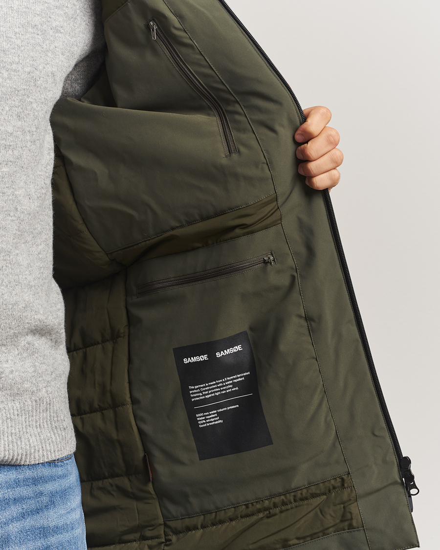 Heren | Jassen | Samsøe Samsøe | Claus Down Parka Forest Night