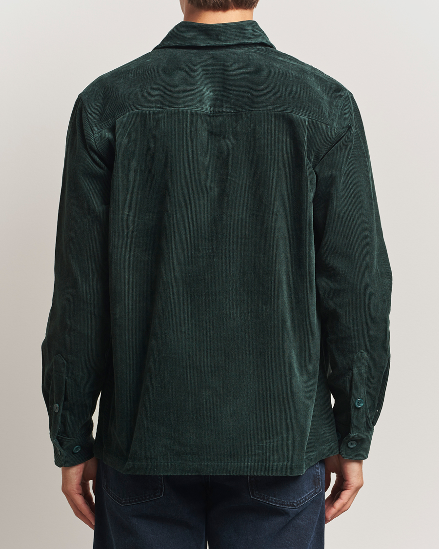Heren | Overhemden | Samsøe Samsøe | Damon Corduroy Overshirt Green Gables