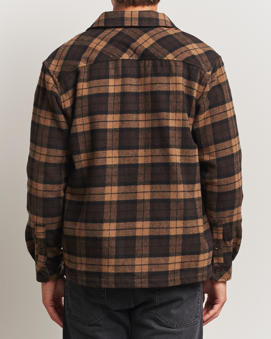 Heren | Overhemden | Samsøe Samsøe | Castor Checked Overshirt Turkish Coffee