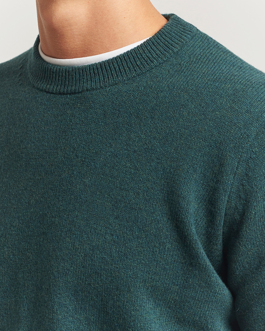 Heren | Truien | Samsøe Samsøe | Isak Knitted Crew Neck Green Gables