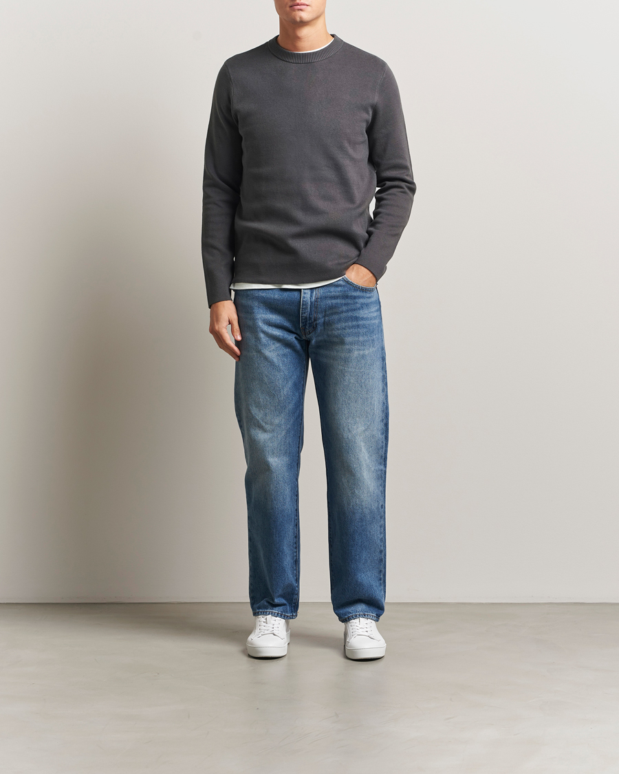 Heren | Truien | Samsøe Samsøe | Niklas Sweater Black Oyster