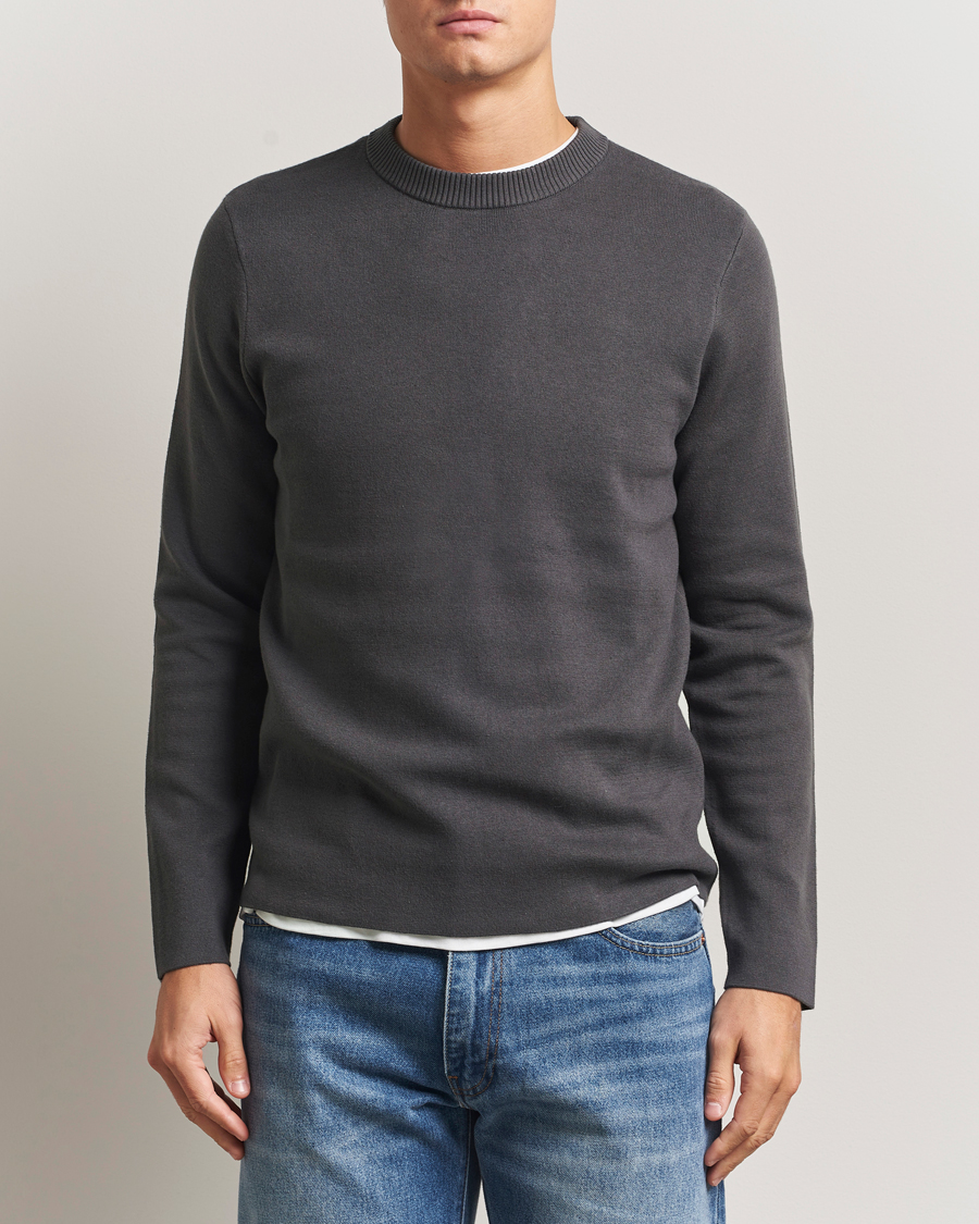 Heren | Truien | Samsøe Samsøe | Niklas Sweater Black Oyster