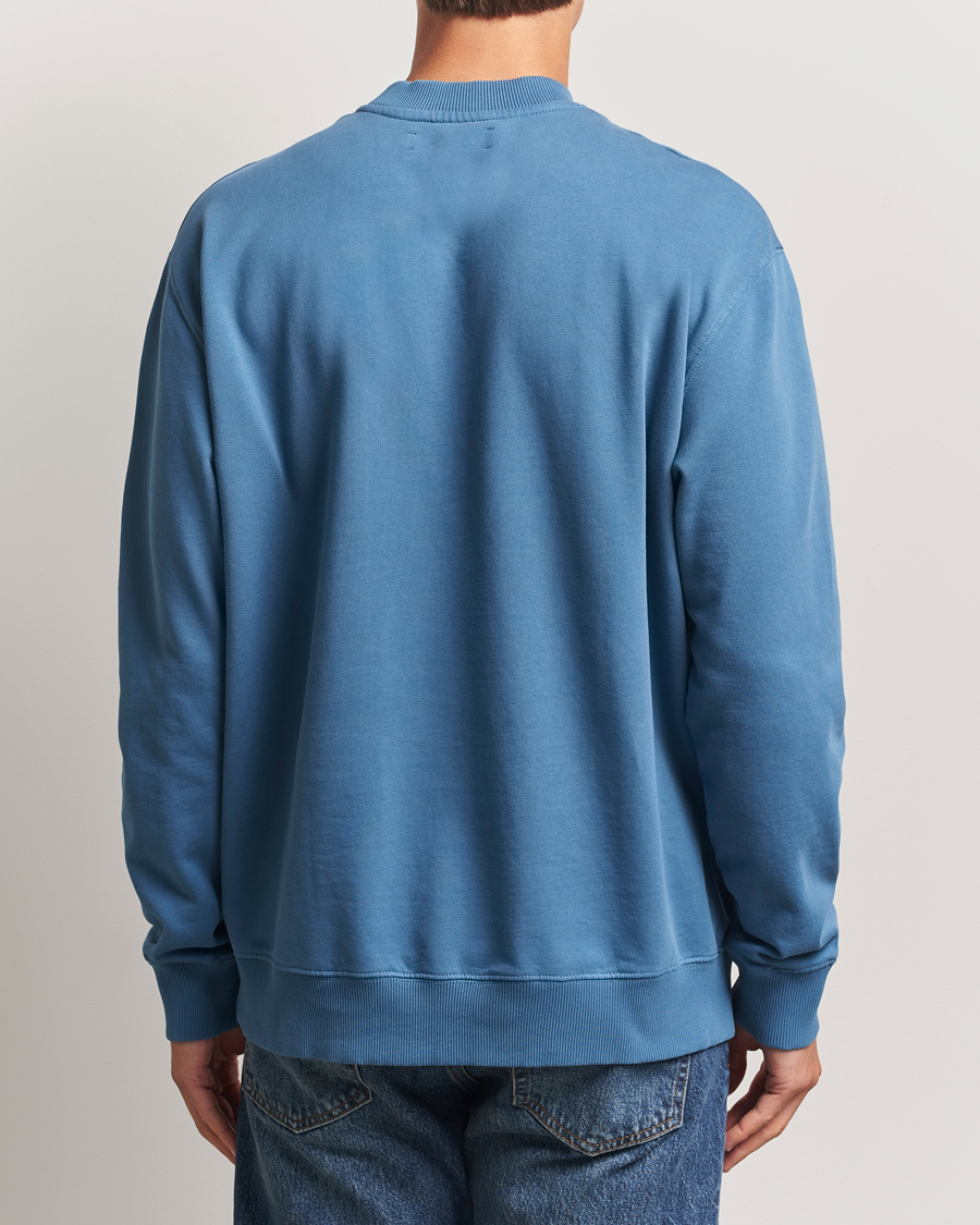Heren | Truien | Samsøe Samsøe | Norsbro Crew Neck Sweatshirt Stellar Blue