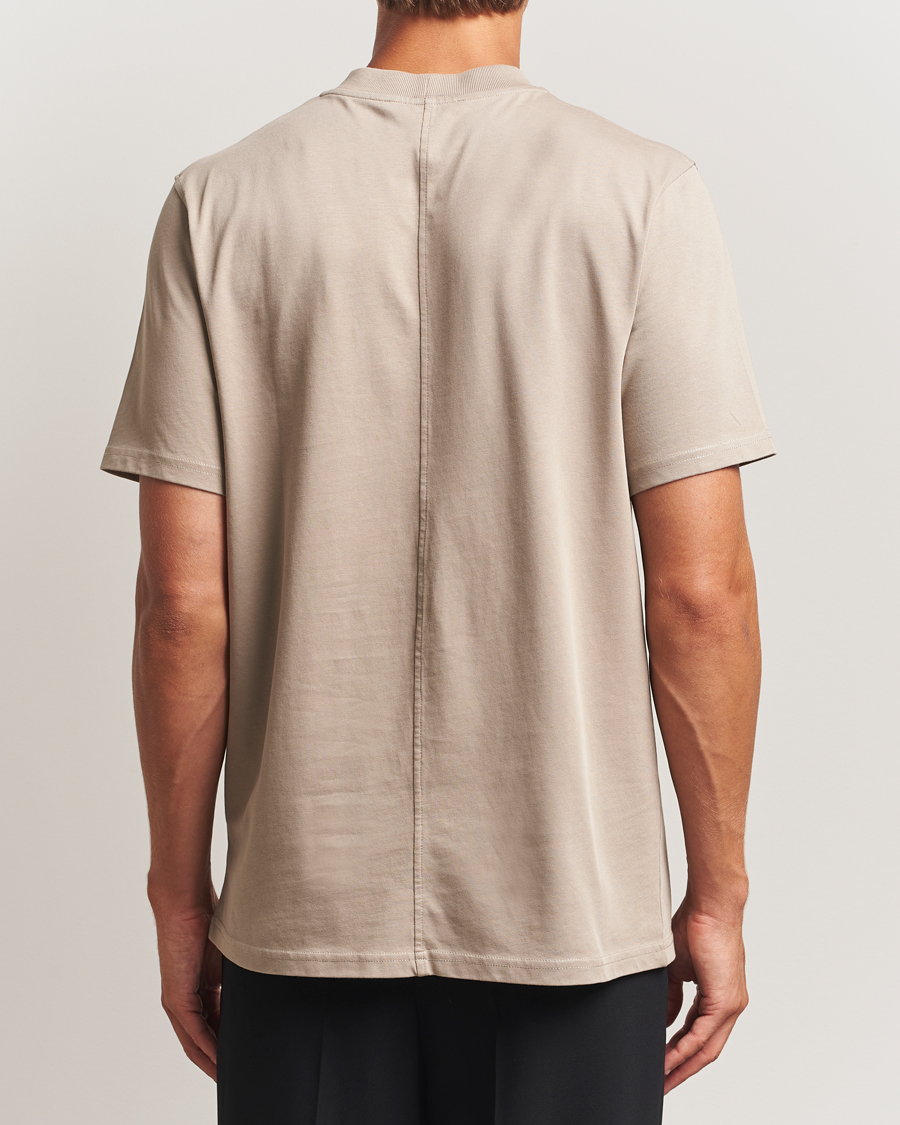 Heren | T-shirts | Samsøe Samsøe | Norsbro Crew Neck T-Shirt Elephant Skin