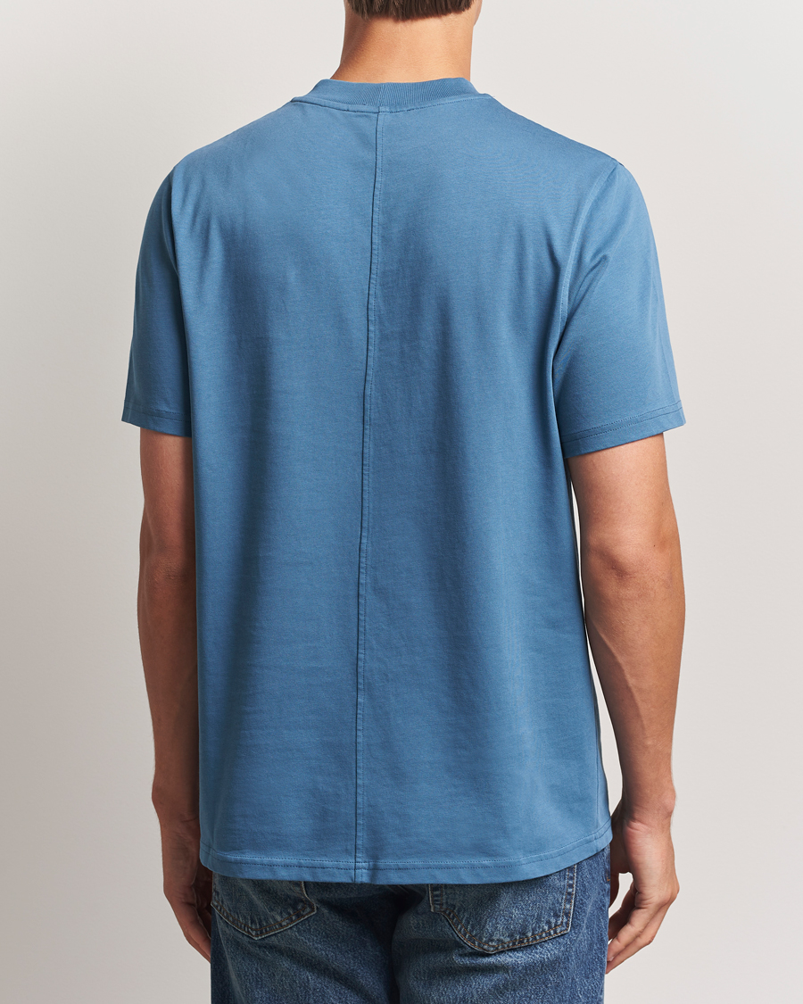 Heren | T-shirts | Samsøe Samsøe | Norsbro Crew Neck T-Shirt Stellar Blue