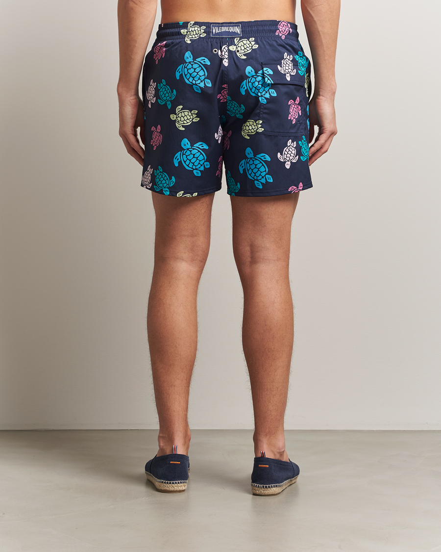 Heren | Zwembroek | Vilebrequin | Moorise Swim Shorts Bleu Marine