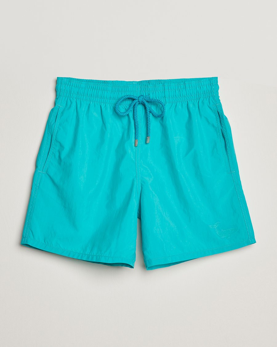 Heren | Zwembroek | Vilebrequin | Moorea Aquareactive Swim Shorts Vert Disco