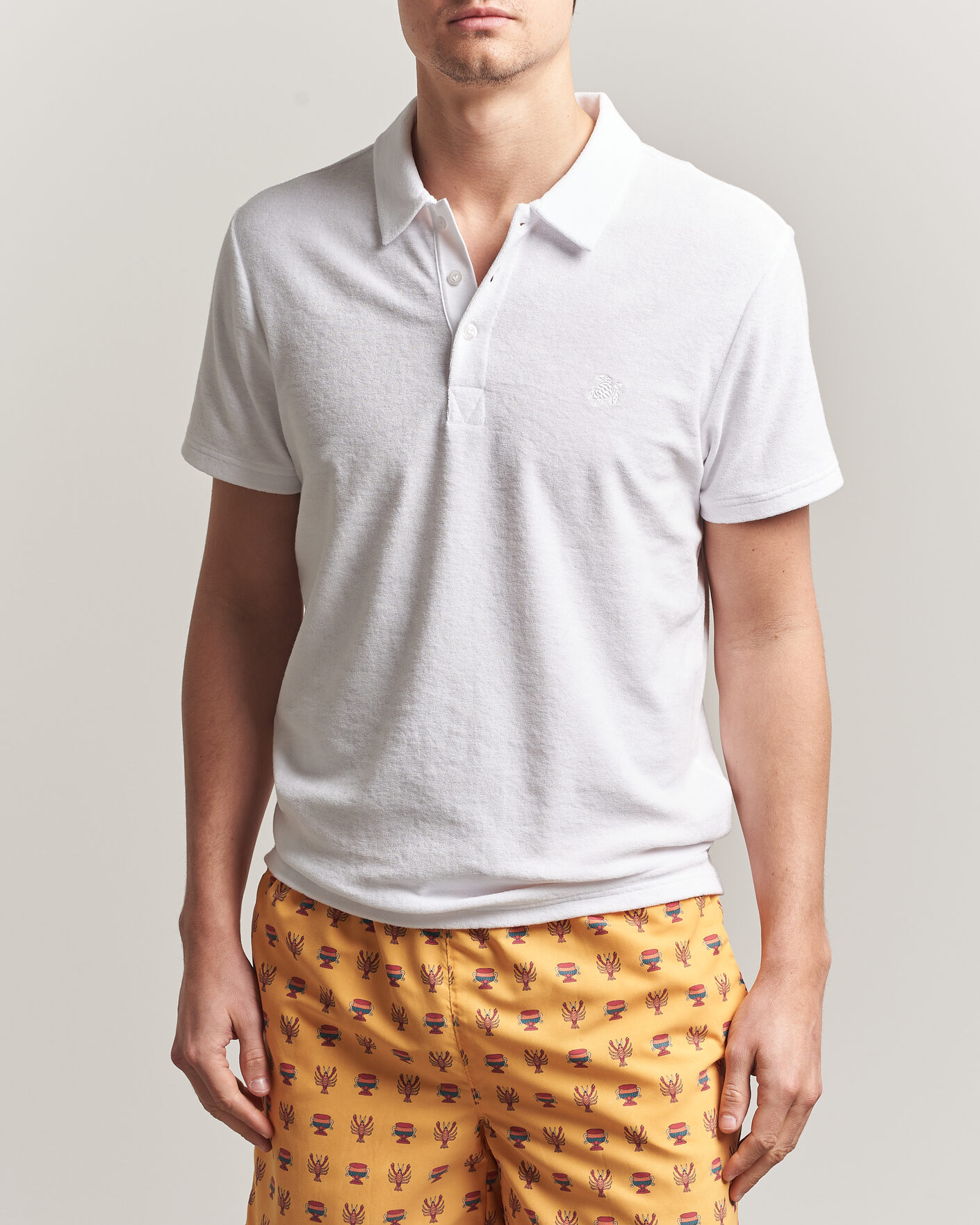 Heren | Polo's | Vilebrequin | Phoenix Terry Polo Blanc
