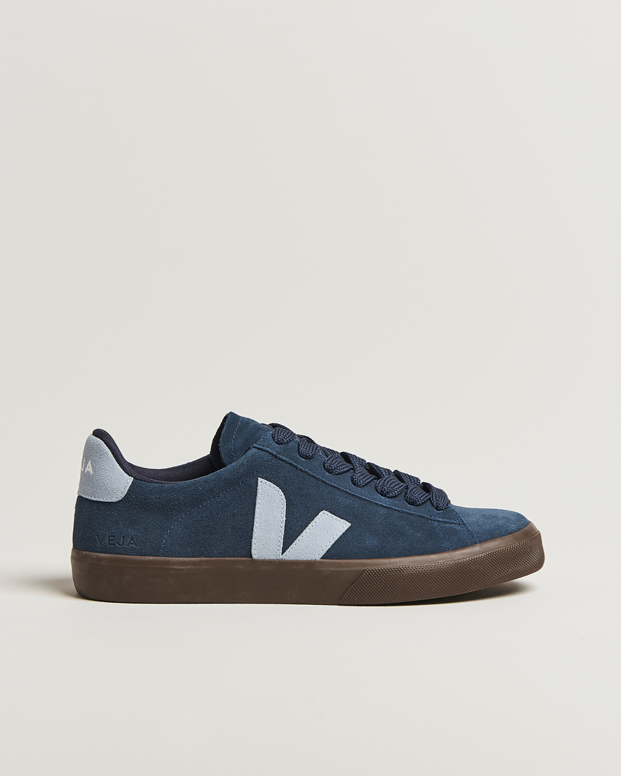 Heren | Sneakers | Veja | Campo Suede Sneaker Nautico/Steel
