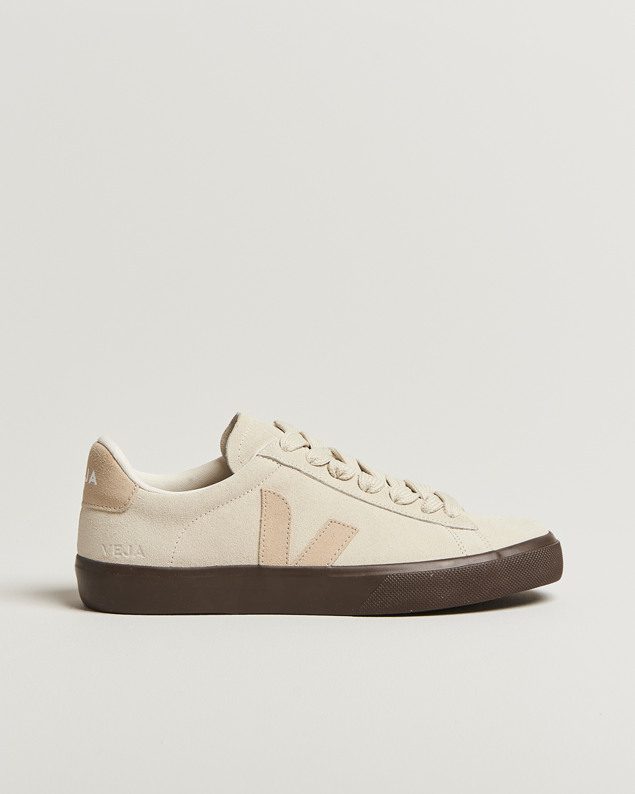 Heren | Sneakers | Veja | Campo Suede Sneaker Pierre/Almond