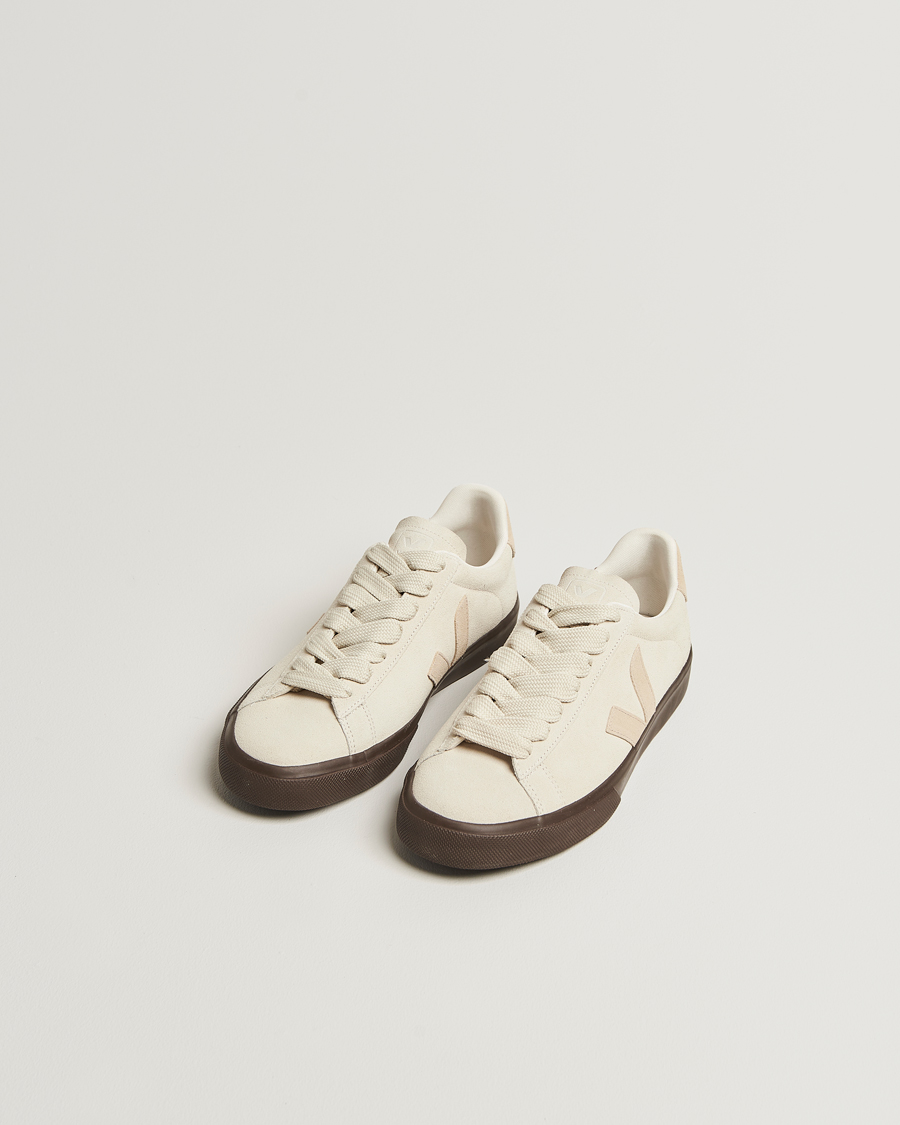 Heren | Sneakers | Veja | Campo Suede Sneaker Pierre/Almond