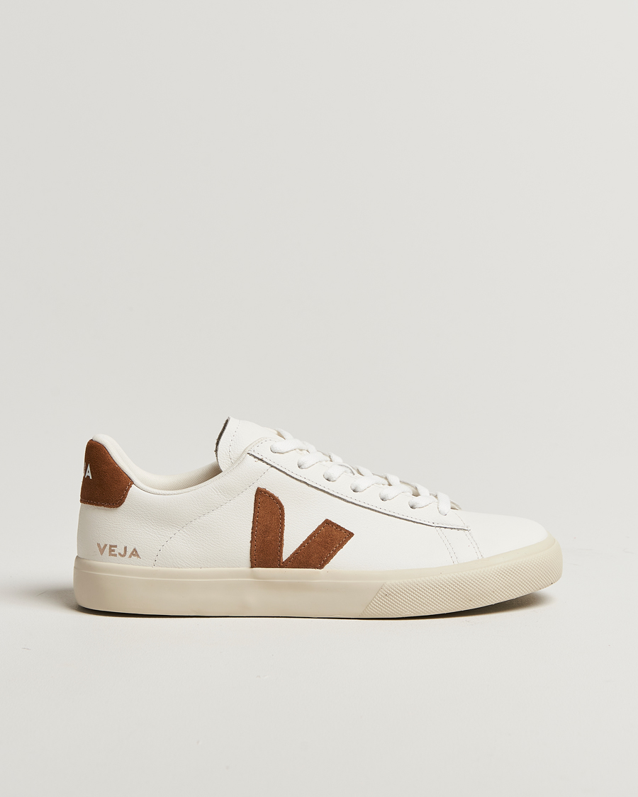Heren | Sneakers | Veja | Campo Sneaker White/Cognac