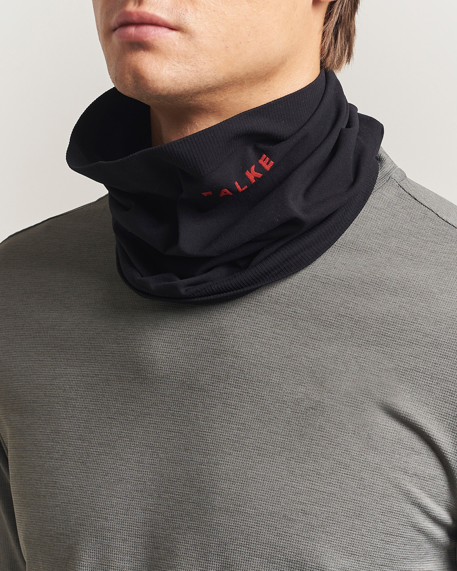 Heren | Sjaals | Falke Sport | Training Scarf Black