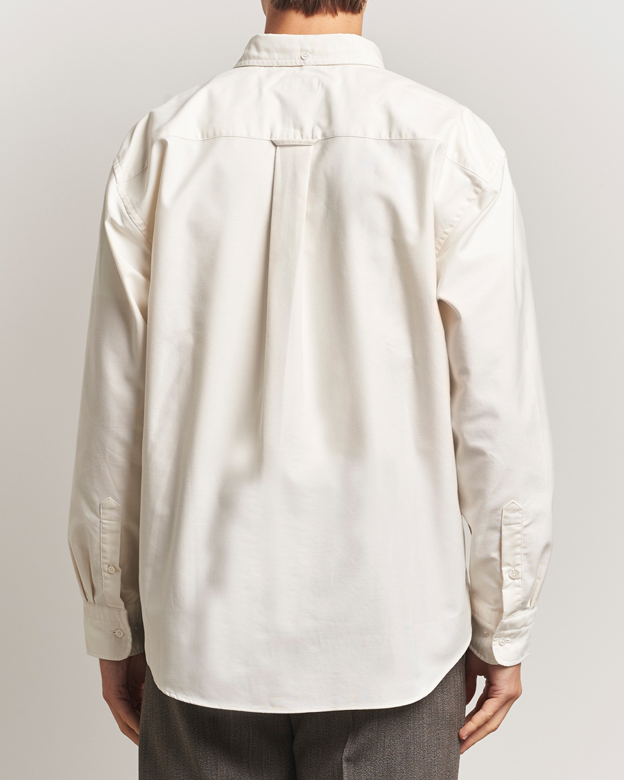 Heren | Overhemden | GANT 240 Mulberry Street | Relaxed Fit US Oxford Shirt Cream