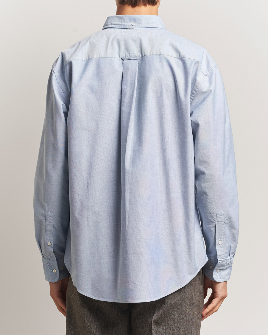 Heren | Overhemden | GANT 240 Mulberry Street | Relaxed Fit US Oxford Shirt Blue Water