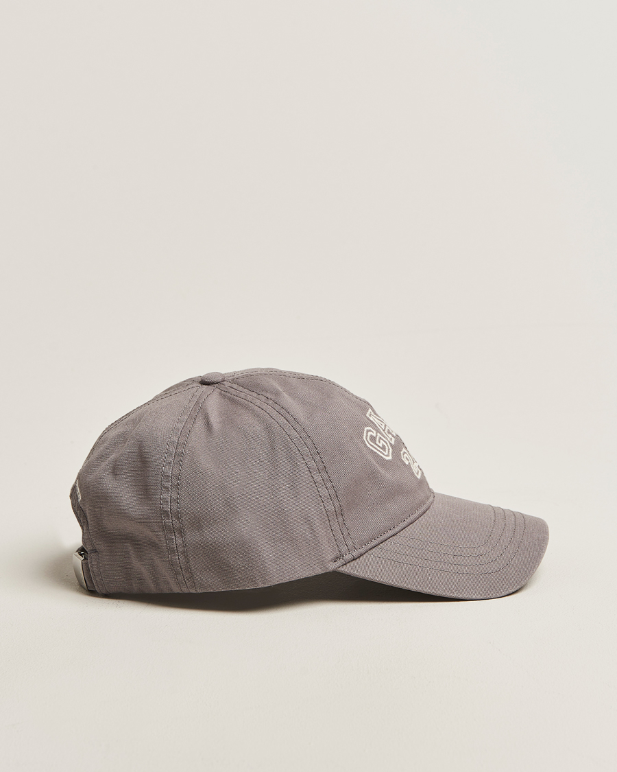 Heren | Hoeden en petten | GANT 240 Mulberry Street | Washed Canvas Cap Steel Grey
