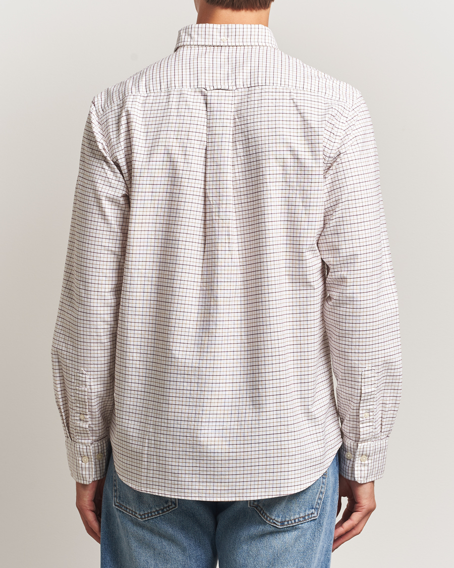 Heren | Overhemden | GANT | Regular Fit Classic Checked Oxford Shirt Plumped Red
