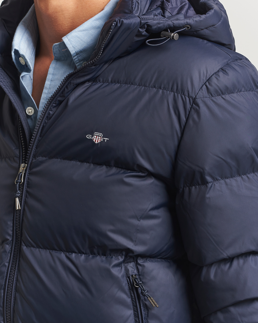 Heren | Jassen | GANT | The Active Cloud Down Jacket Evening Blue