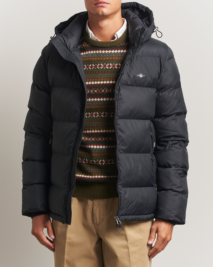 Heren | Jassen | GANT | The Active Cloud Down Jacket Black