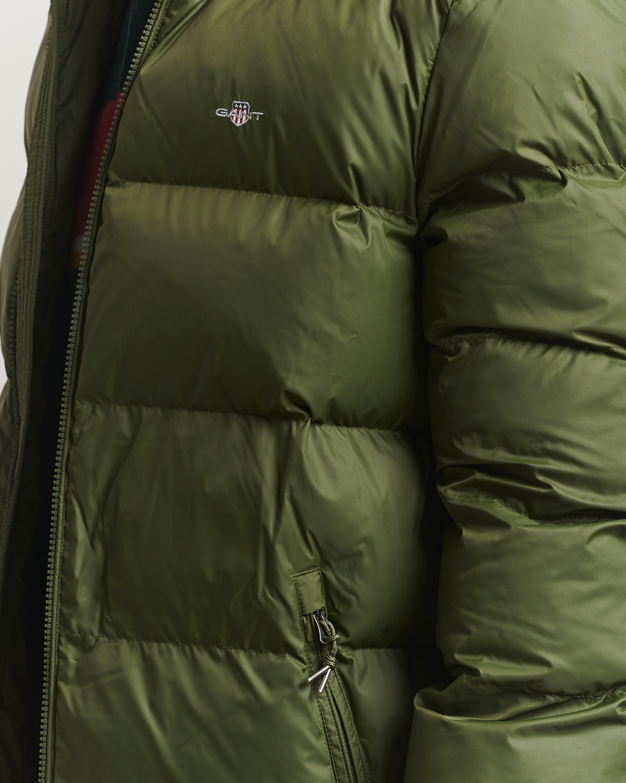 Heren | Jassen | GANT | The Active Cloud Mid Length Jacket Country Green