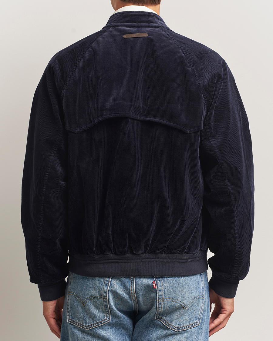 Heren | Jassen | Gant | Corduroy Harrington Jacket Evening Blue
