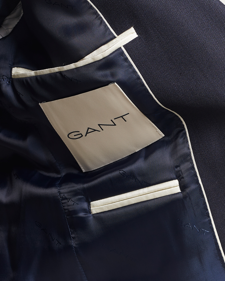 Heren | Blazers | GANT | Wool Club Blazer Evening Blue