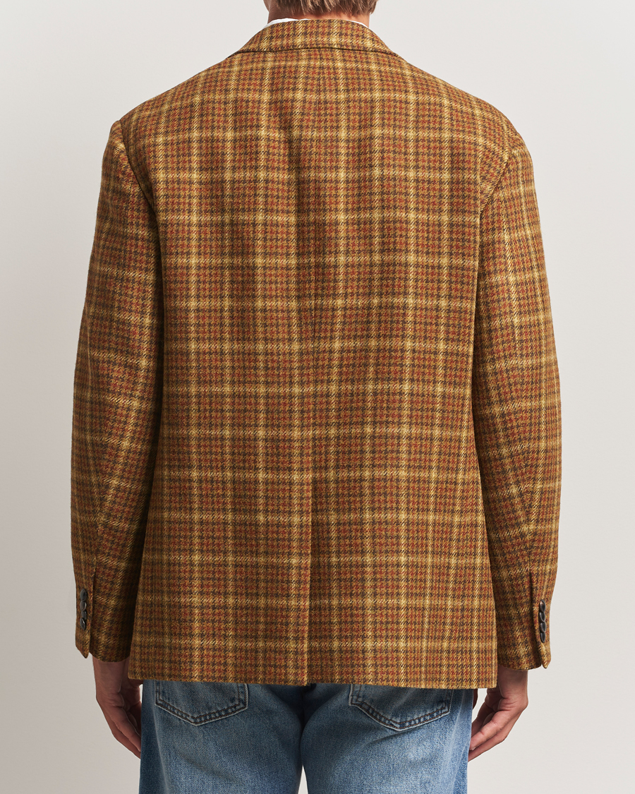 Heren | Blazers | GANT | Checked Tweed Blazer Peanut Butter