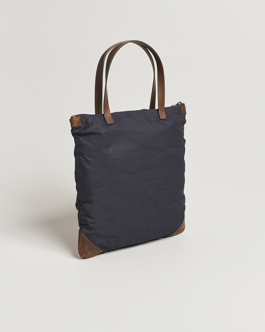 Heren | Tassen | GANT | Waxed Cotton Tote Bag Evening Blue