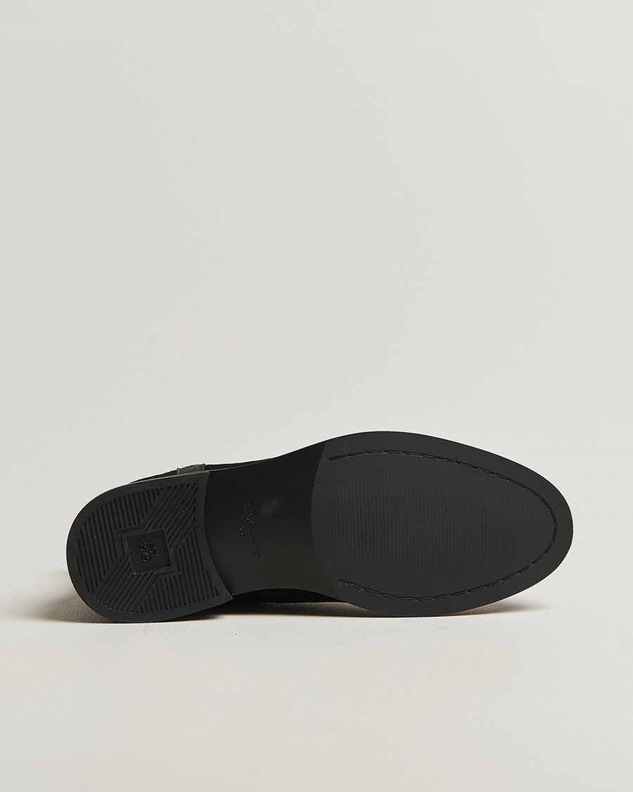 Heren | Laarzen | GANT | Bidford Suede Chelsea Boot Black