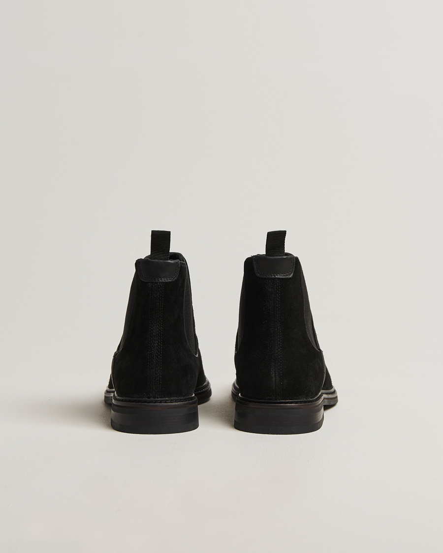 Heren | Laarzen | GANT | Bidford Suede Chelsea Boot Black