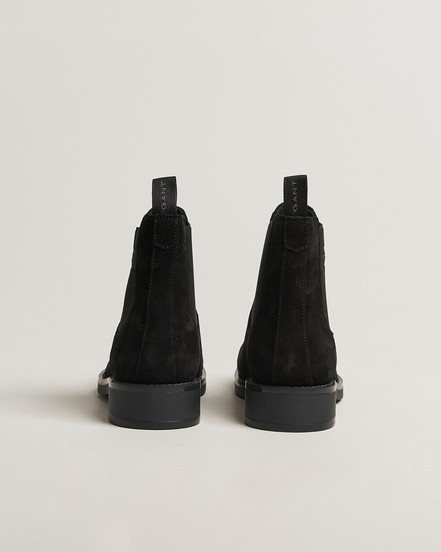 Heren | Laarzen | GANT | Prepdale Suede Chelsea Boot Black