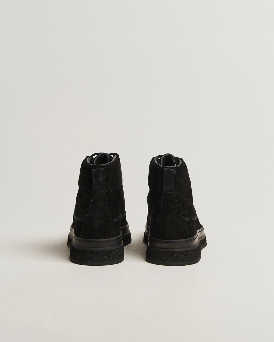Heren | Laarzen | GANT | Blistown Shearling Suede Boot Black