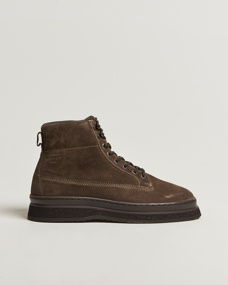 Heren | Laarzen | GANT | Blistown Shearling Suede Boot Desert Brown