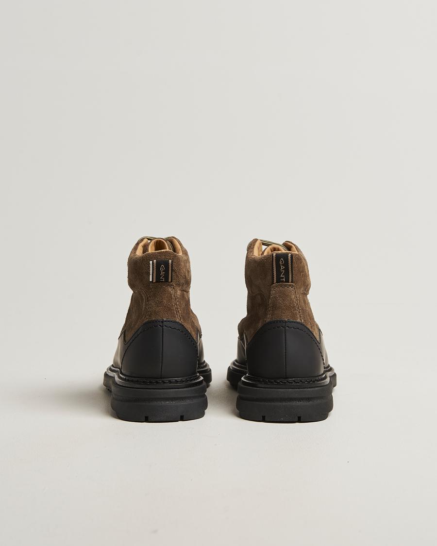 Heren | Laarzen | GANT | Hillprep Suede Boot Dark Olive