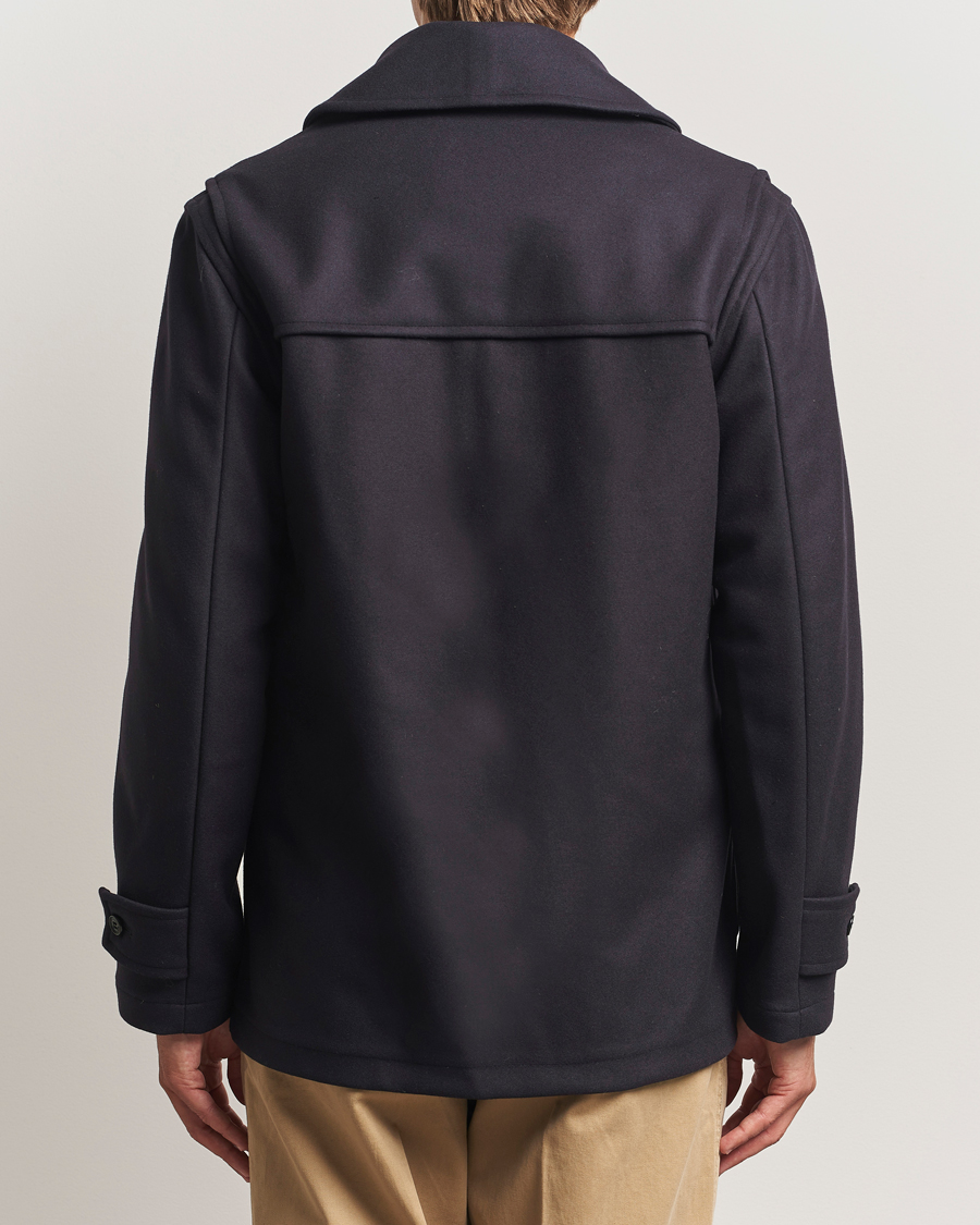 Heren | Jassen | Gloverall | Shawl Collar Duffle Jacket Navy