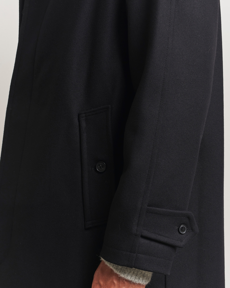 Heren | Jassen | Gloverall | Wool Mac Coat Black