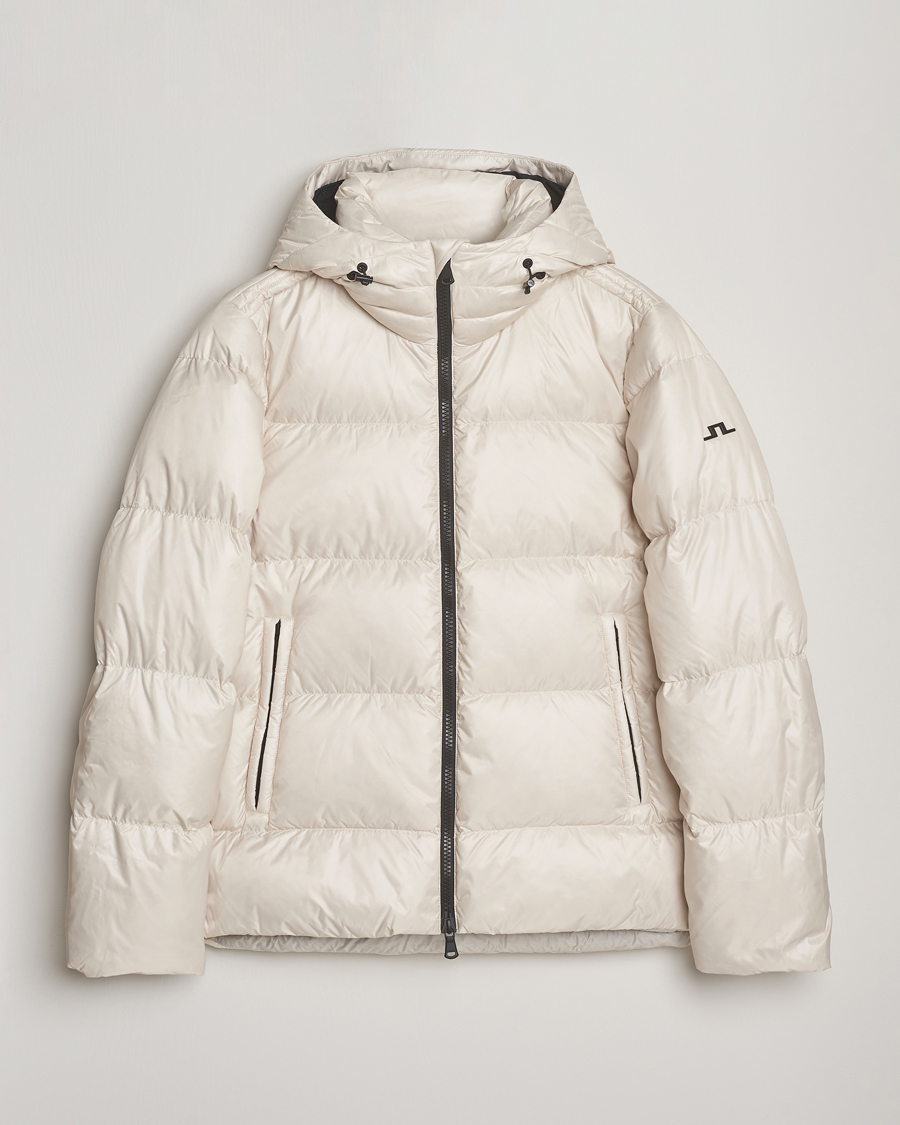 Heren | Jassen | J.Lindeberg | Daryl Down Hooded Jacket Moonbeam