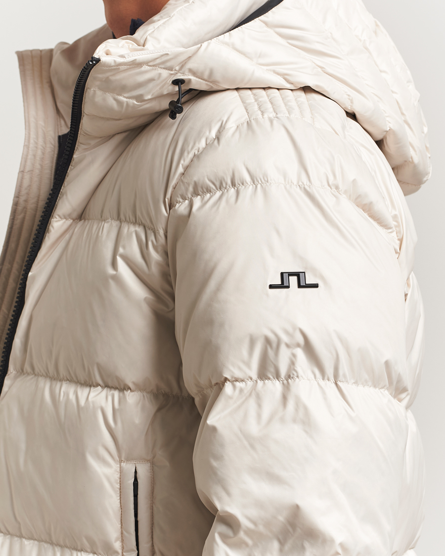 Heren | Jassen | J.Lindeberg | Daryl Down Hooded Jacket Moonbeam