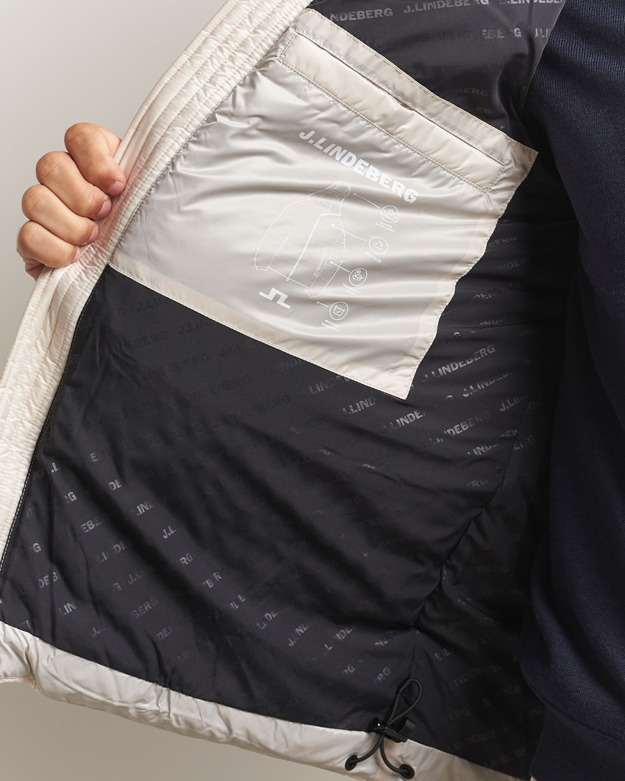 Heren | Jassen | J.Lindeberg | Daryl Down Hooded Jacket Moonbeam