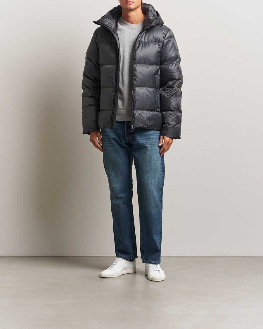 Heren | Jassen | J.Lindeberg | Daryl Down Hooded Jacket Asphalt